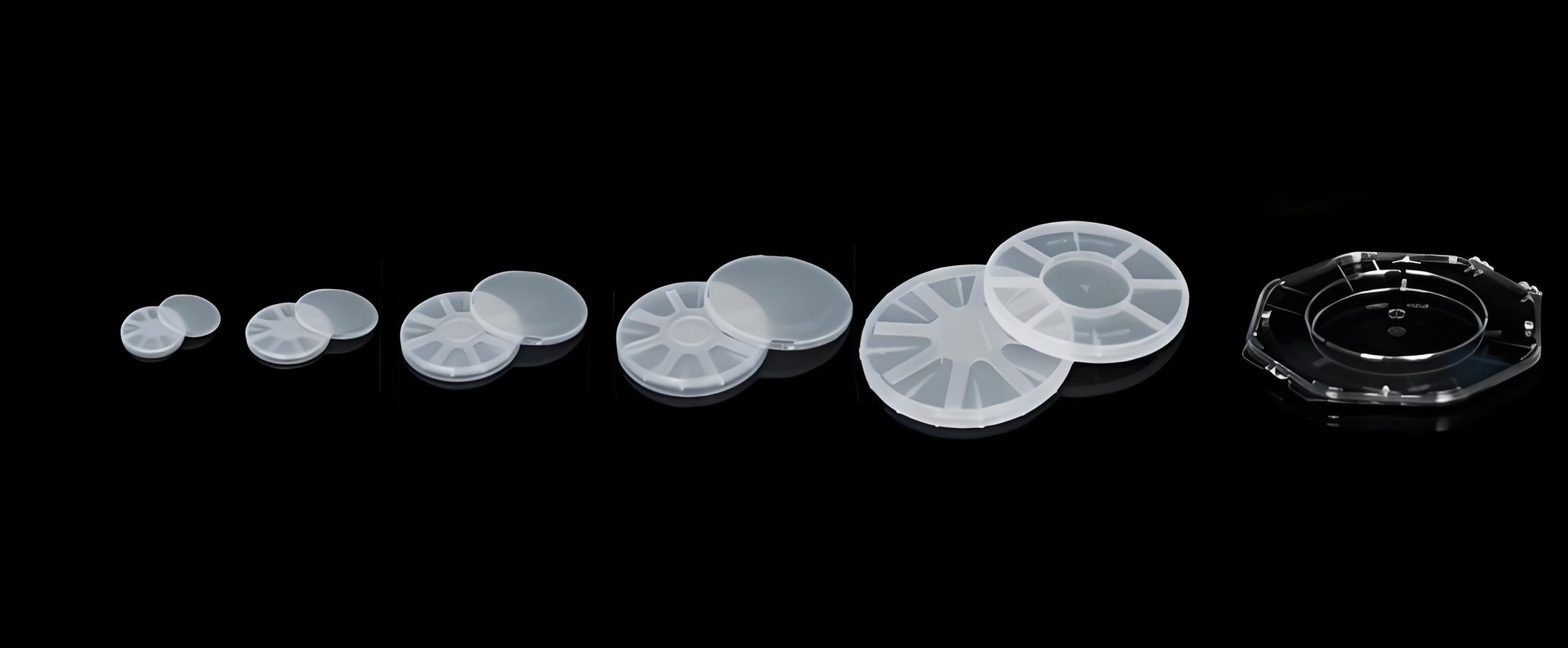 单片晶片盒-适用于硅片、砷化镓、锗片、磷化铟、蓝宝石等wafer晶片的单片包装